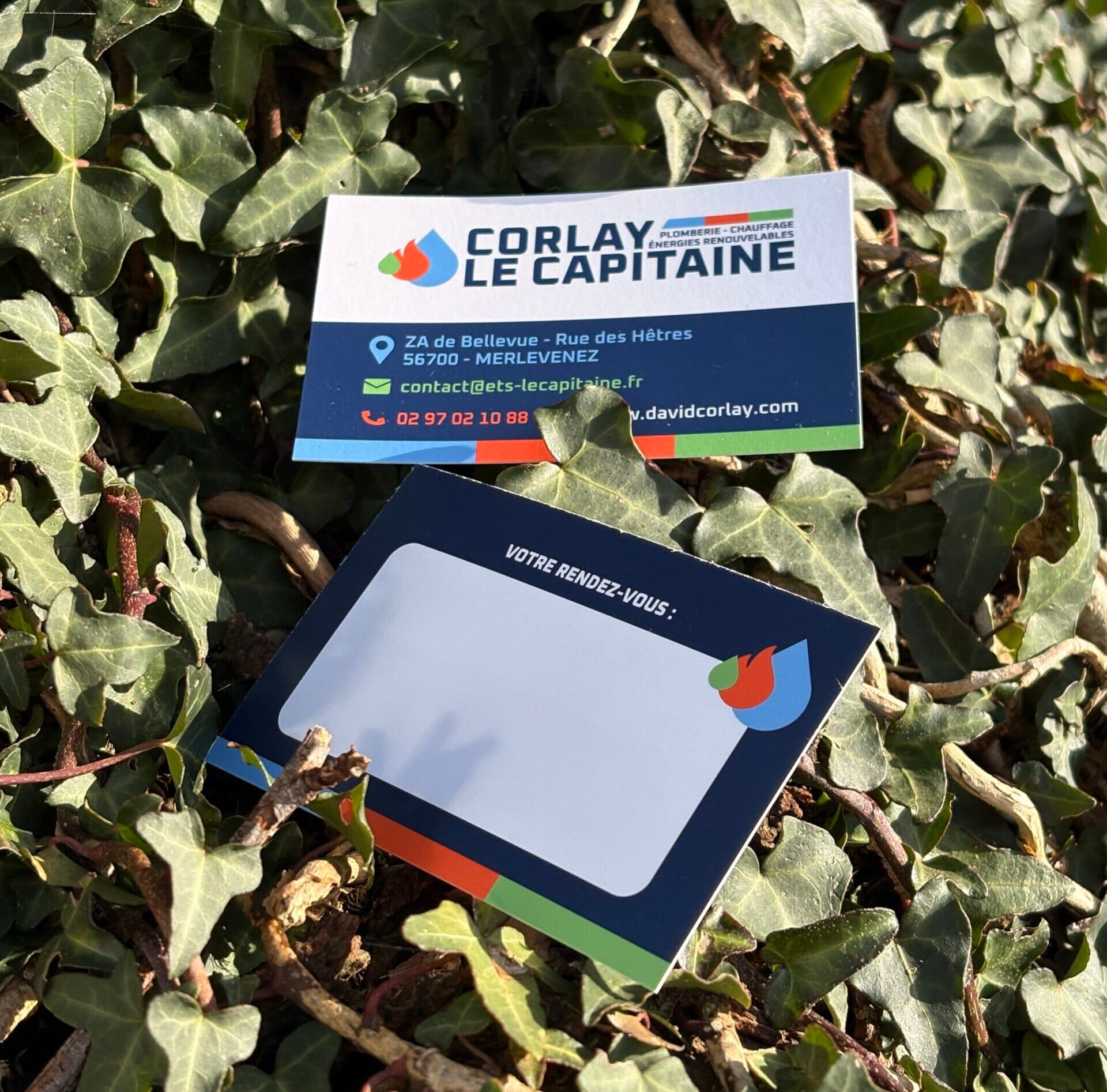 le Corlay carte de visite