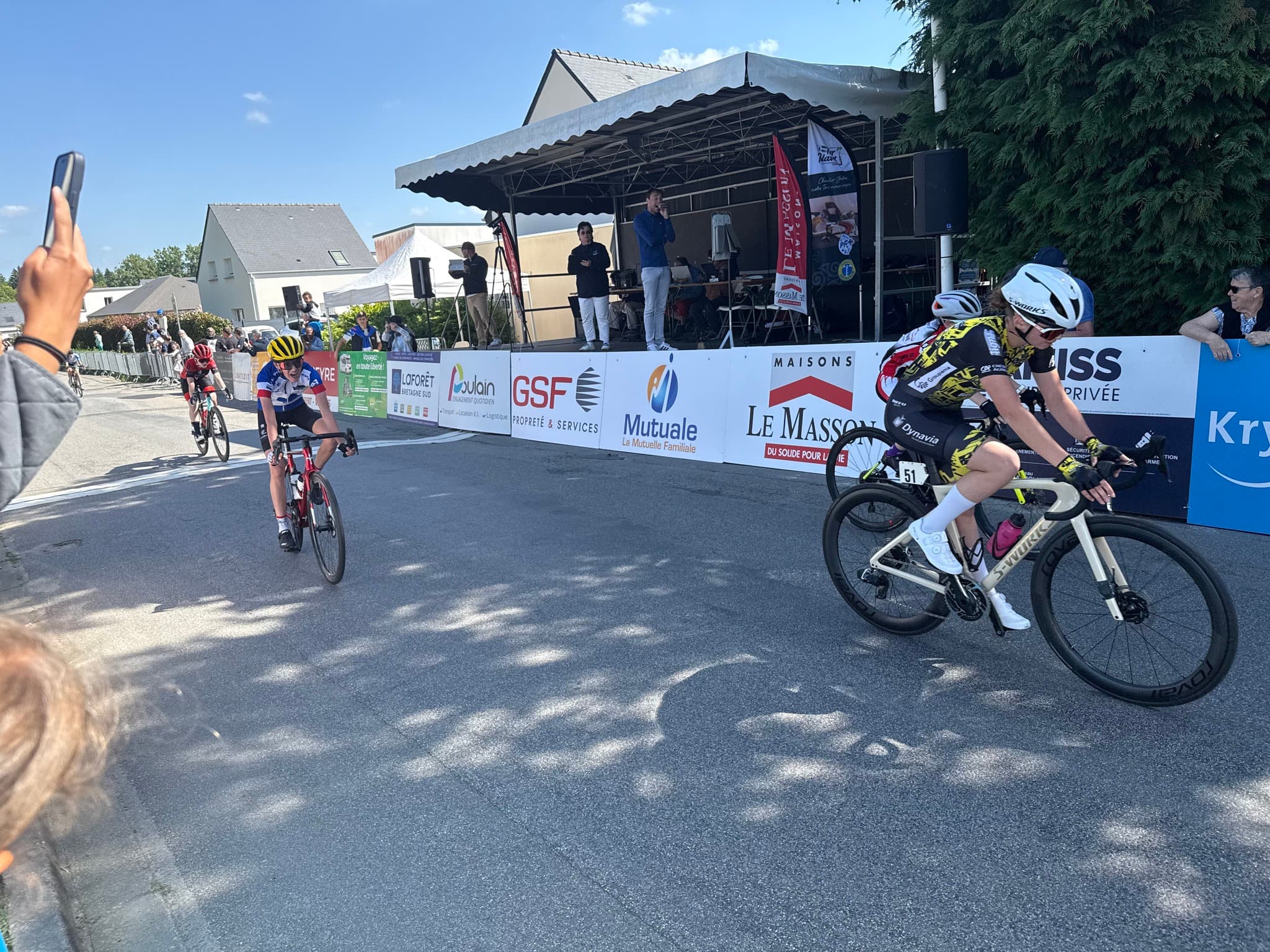 Coupe de France Cycliste U17 à Kervignac