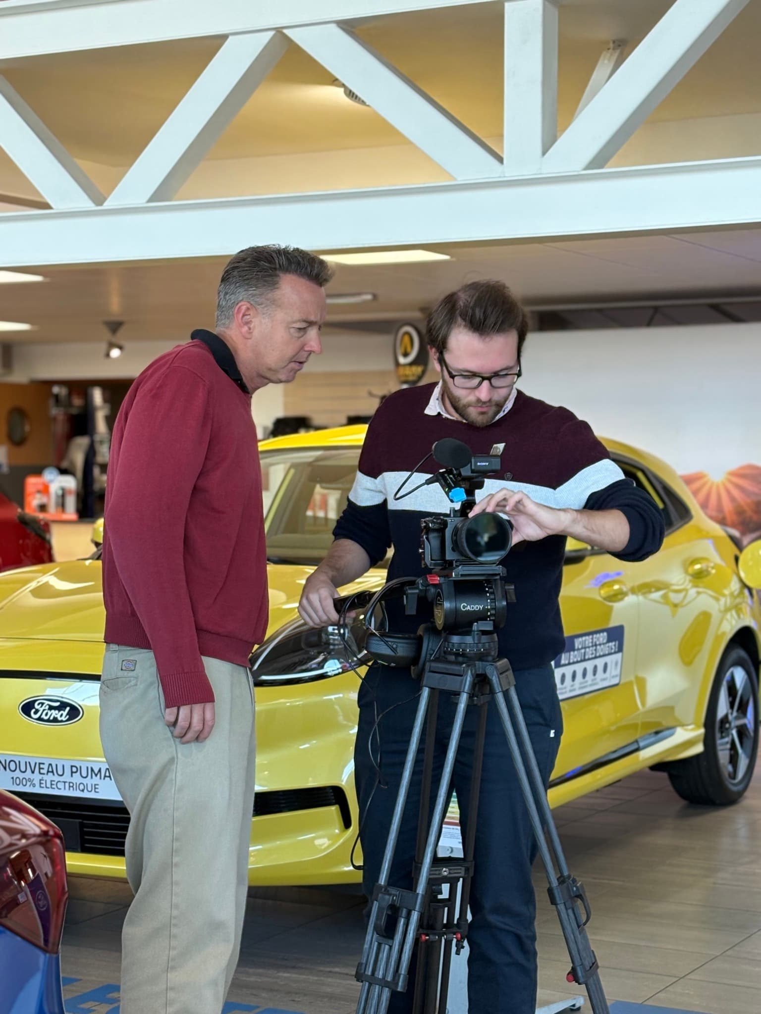 Behind the scenes - Un tournage international pour Selltim !